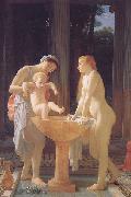 Marc Charles Gabriel Gleyre The Bath painting